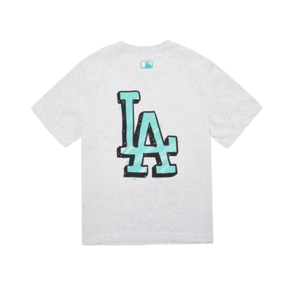  Áo thun MLB - BASIC BACK LOGO SHORT SLEEVE T-SHIRT LA DODGERS - 3ATS03023-07MGL 