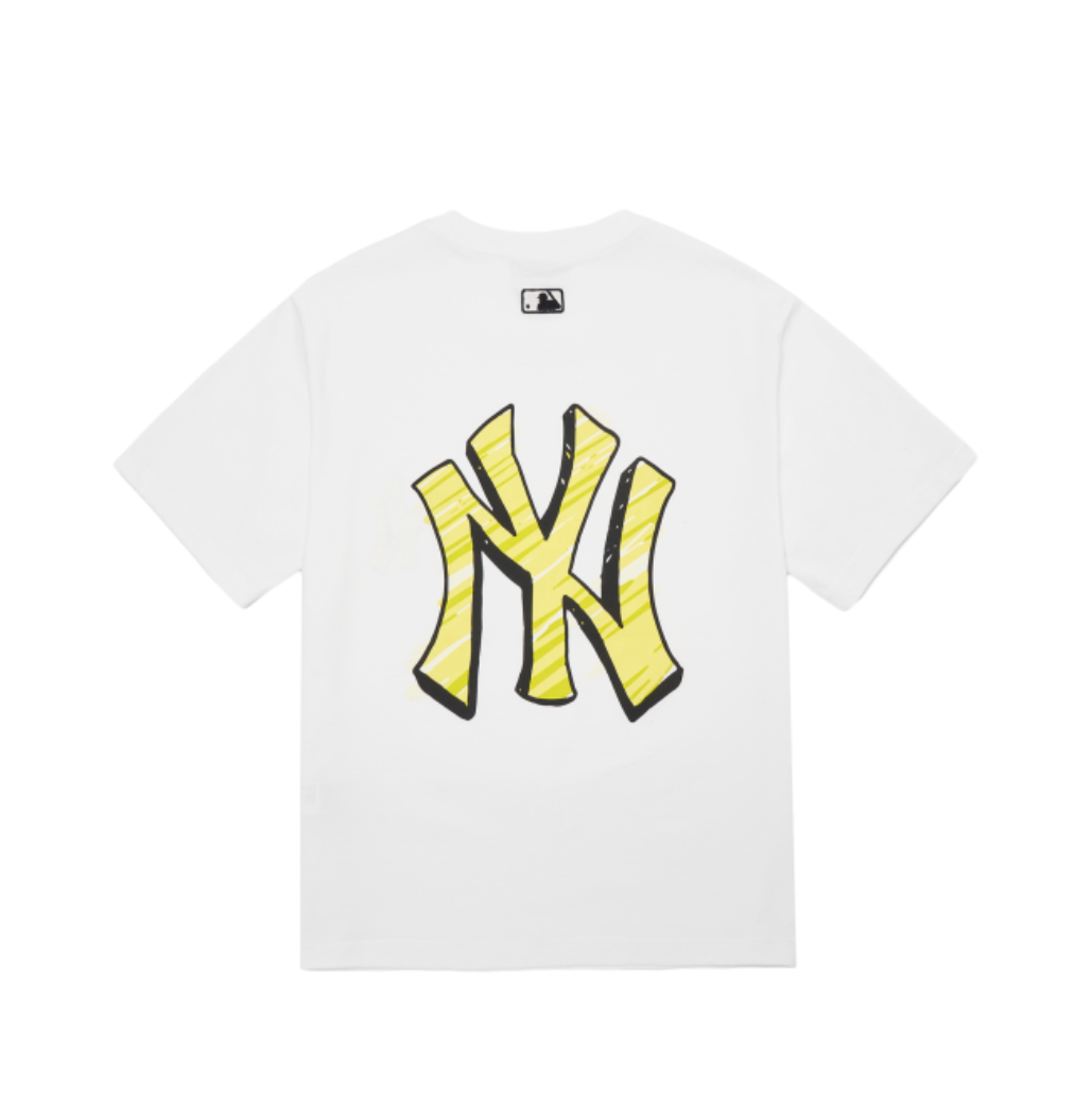 Áo thun MLB  BASIC BACK BIG LOGO SHORT SLEEVE TSHIRT NEW YORK YANKEE   Dope Shop  Dopevncom