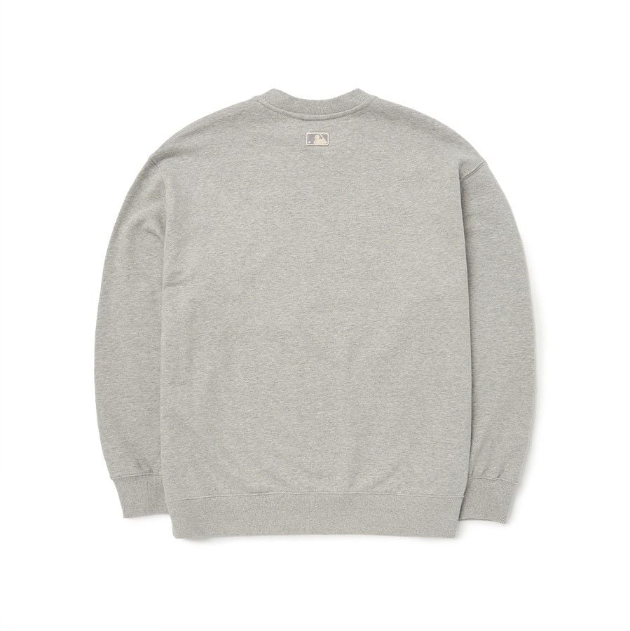 ☆MLB Korea☆ Heart Overfit Man to Man NY Cream 3amth0426-43bgl-