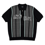  Áo Sweater ADLV - Acmé de la vie Knit Zip Up Straight Black 