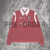  Áo Sweater [Unisex] Badblood - Saint Blood Rugby Shirt Red - w-sweatshirt24-011 