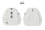  Áo Sweater Life Work - Snapback Hip Dog Applique White - LW234MT107 