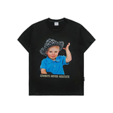  Áo thun Acmé de la vie - ADLV Baby Face Cowboy Lettering Black 