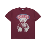  Áo thun Acmé de la vie - ADLV Vintage Overlab Bear Red Wine 