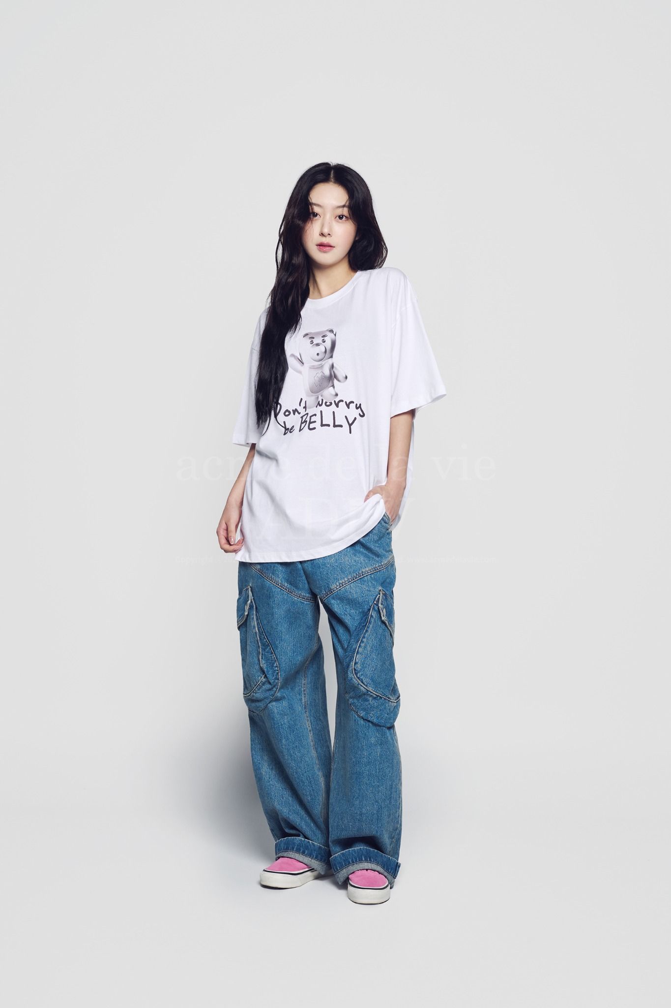  Áo thun ADLV - Acmédelavie Metal Belly Short Sleeve T-Shirt 