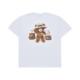  Áo thun ADLV - Acmé de la vie [PHO STORY] Basket Bear Short Sleeve T-Shirt White 