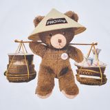  Áo thun ADLV - Acmé de la vie [PHO STORY] Basket Bear Short Sleeve T-Shirt White 