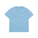  Áo thun Acmé de la vie - ADLV APPLIQUE LOGO PIGMENT BLUE 