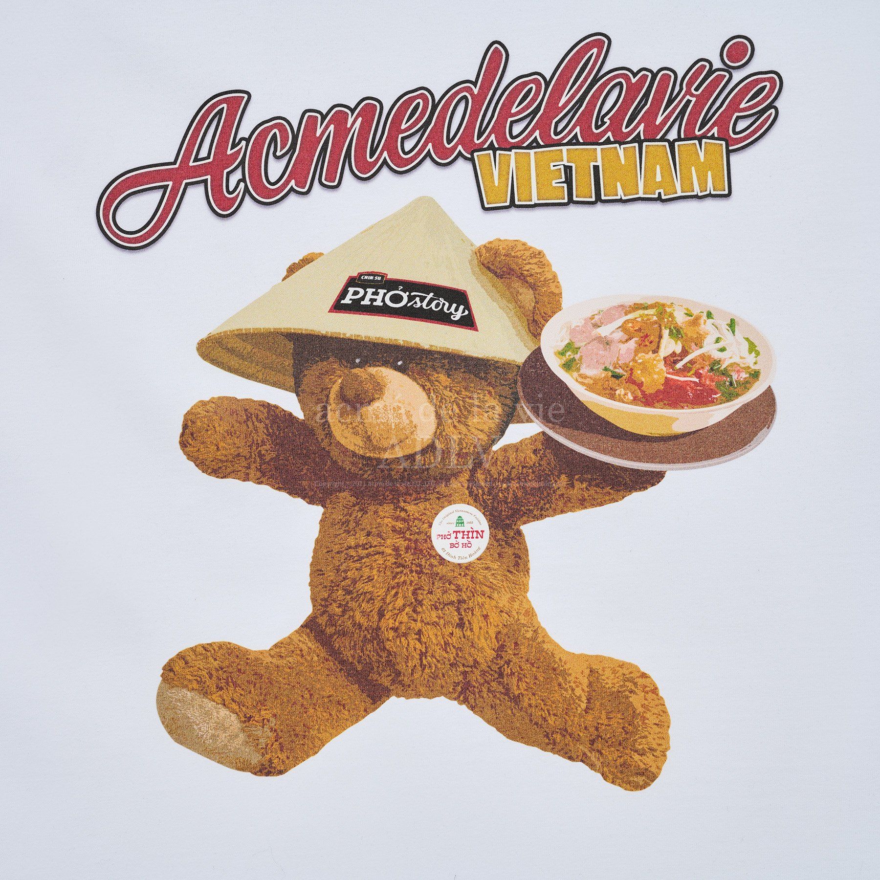  Áo thun ADLV - Acmé de la vie [PHO STORY] Serving Bear Short Sleeve T-Shirt 