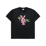  Áo thun Acmedelavie - ADLV MY NAME IS FUZZY RABBIT BLACK 