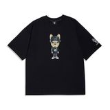  Áo thun Life Work - Snapback HipDog Black T-Shirt 