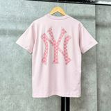  Áo Thun New Era - [Unisex] Back Monogram NY Logo T-Shirt Pink - 16588555 