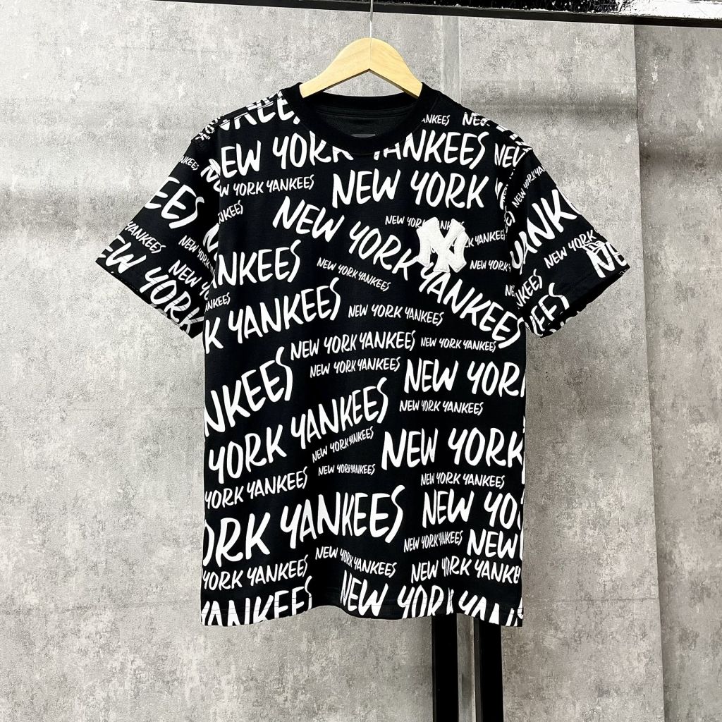  Áo Thun New Era - [Unisex] Monogram New York Yankees T-Shirt Black 
