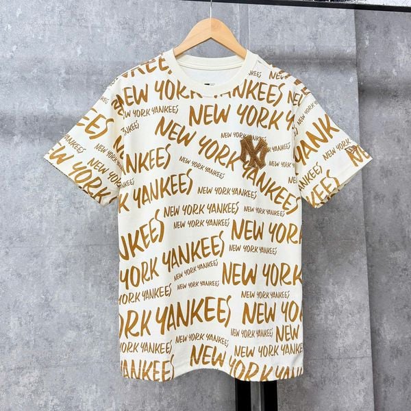  Áo Thun New Era - Monogram New York Yankees T-Shirt Brown 