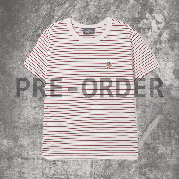  Áo Thun WHOAU [Nữ] - Steve Multi Stripe T-shirt Ivory 