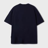  Áo Thun WHOAU - [Unisex] Steve Campus Arch Letter T-shirt - WHRPF2451U 