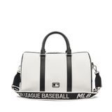  Túi Xách MLB Korea - Basic Athleisure Boston Bag M LA Dodgers Off White - 3ABWM023N-07WHS 
