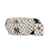  Túi Bao Tử MLB Korea - MONOGRAM HIP SACK NEW YORK YANKEES - 3AHSM012N-50CRD 