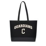  Túi Xách MLB Korea - Varsity Canvas Shopper Bag Cleveland Guardians - 3AORL103N-45BKS 