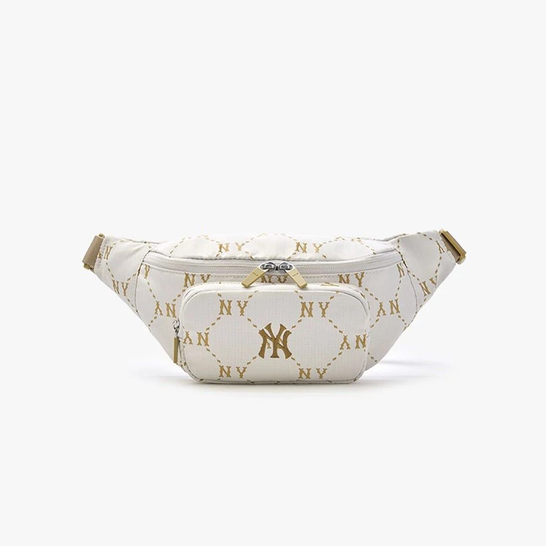  Túi Bao Tử MLB - Dia Mono Sportive Hip Sack New York Yankees Ivory - 3AHSM035N-50IVS 