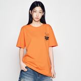  Áo thun ADLV - Acmé de la vie Newspaper Rabbit Short Sleeve T-shirt Orange 
