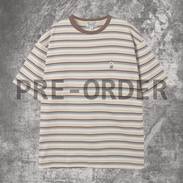 Áo Thun WHOAU [Unisex] - Steve Multi Stripe T-Shirt - WHRSF2551U