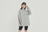  Áo Sơ Mi RMTCRW [ROMANTIC CROWN] -  HENRY NECK BACK LINE SHIRT GREY 