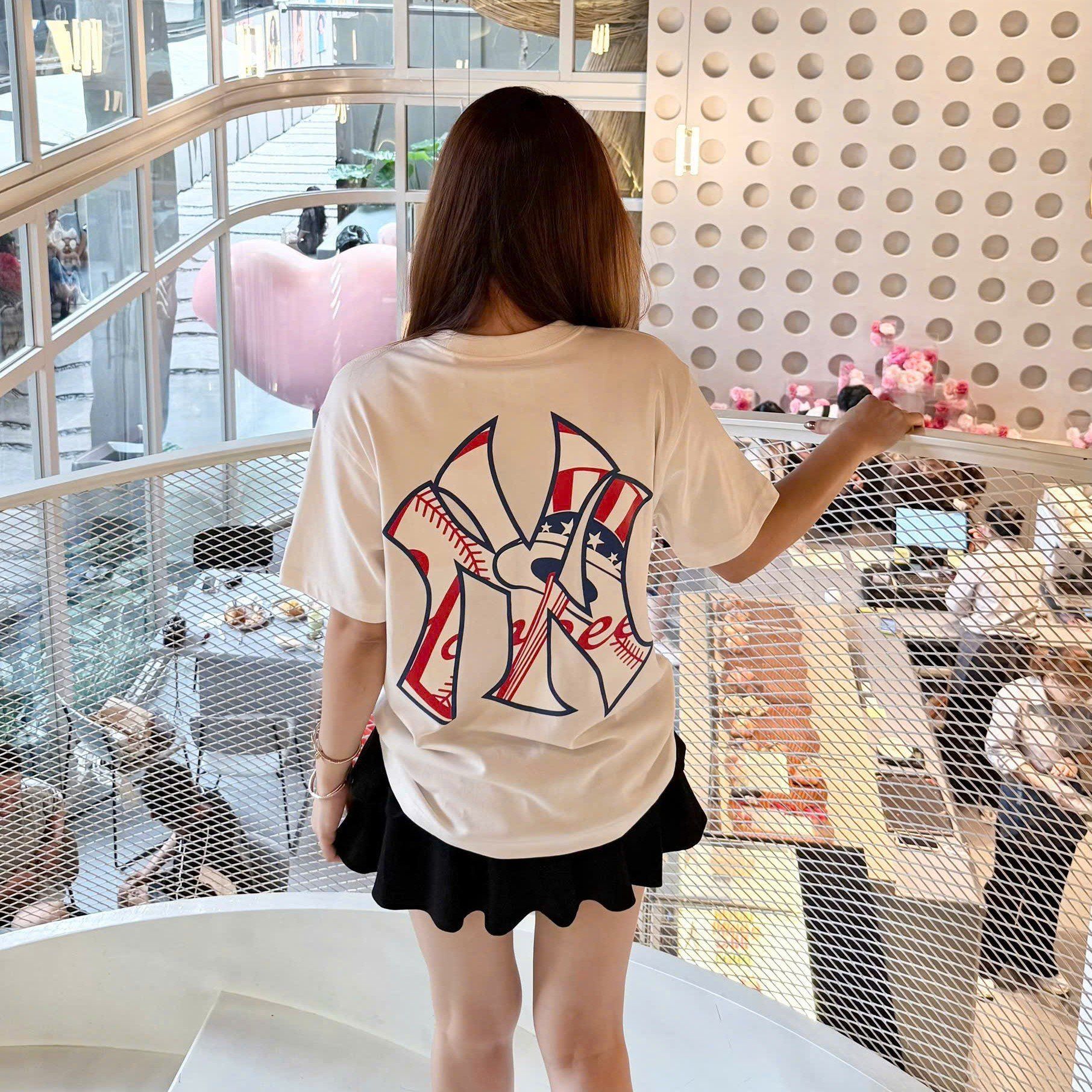  Áo Thun New Era - [Unisex] NY Yankees Paisley T-Shirt White - 13544565 