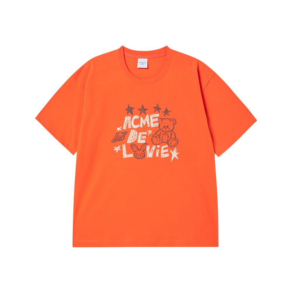  Áo thun ADLV - Acmé de la vie Universe Drawing Short Sleeve T-shirt 