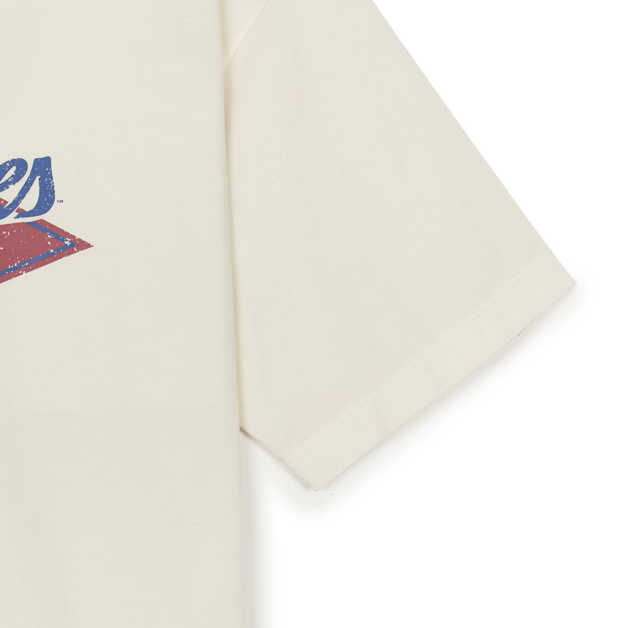  Áo thun MLB [Unisex] Varsity Vintage Washing Graphic Mega Overfit T-Shirt NY Yankees - 3ATSV0753-50CRD 