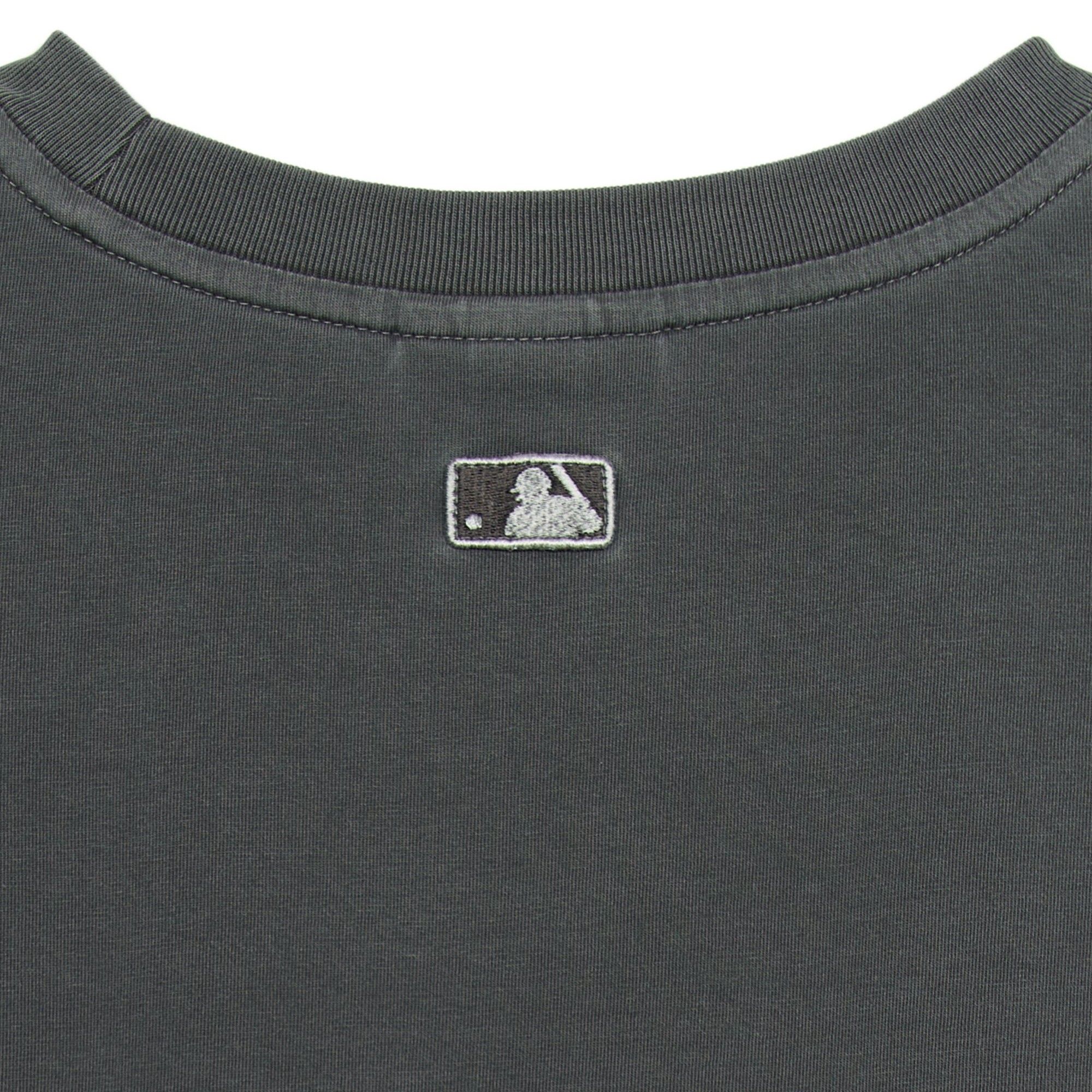  Áo thun MLB [Unisex] Varsity Vintage Washing Graphic Overfit Boston - 3FTSV1053-43CGD 