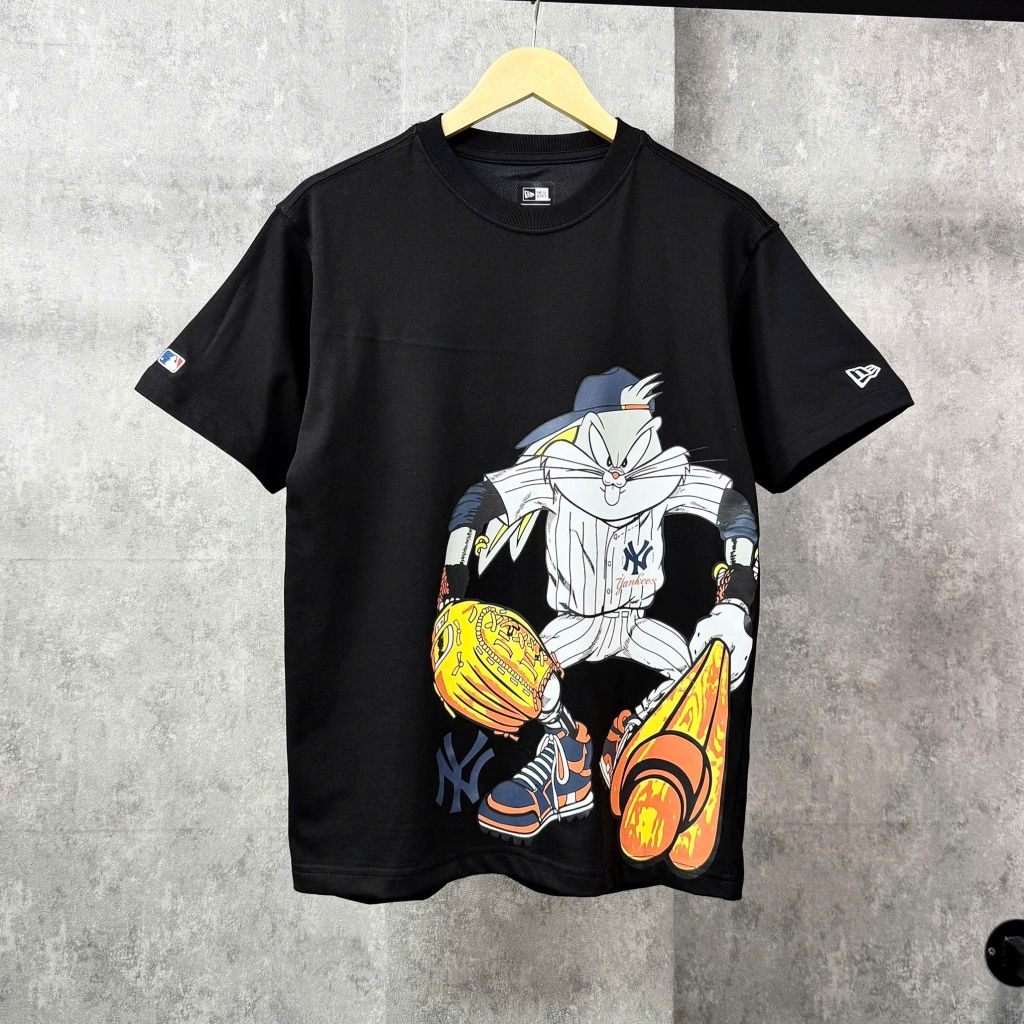  Áo Thun New Era - [Unisex] NY Yankees Rabbit Baseball T-Shirt Black - 12224579 