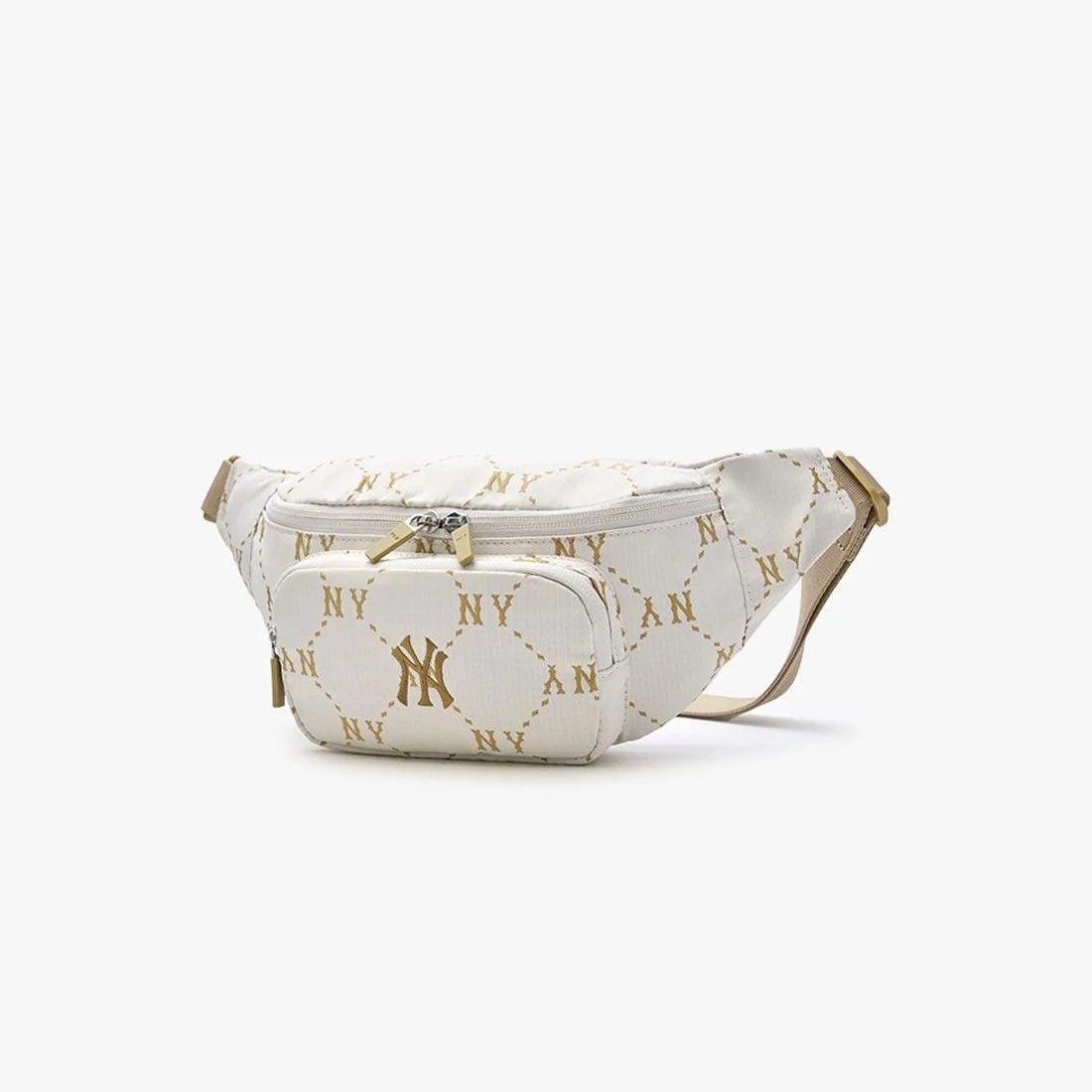  Túi Bao Tử MLB - Dia Mono Sportive Hip Sack New York Yankees Ivory - 3AHSM035N-50IVS 