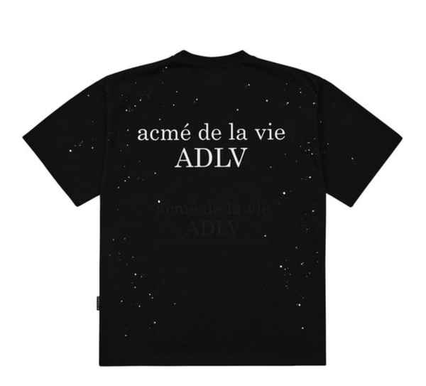  Áo thun - Acmé de la vie - ADLV BABY FACE SHORT SLEEVE T-SHIRT BLACK BINOCULARS 