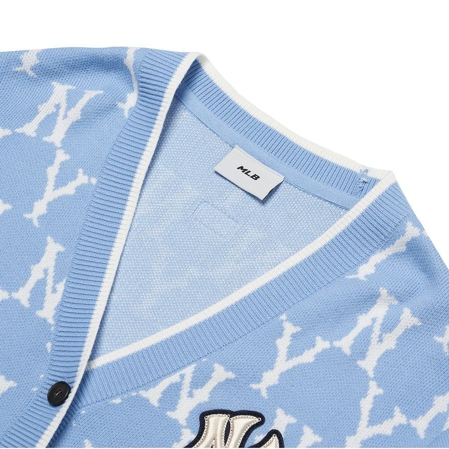 Áo Cardigan MLB Check Cardigan LA Dodgers 3AKC0012107LDL #37 Áo Cardigan MLB Check Cardigan LA Dodgers 3AKC0012107LDL