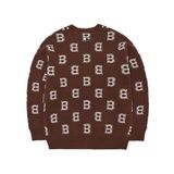  ÁO CARDIGAN MLB CLASSIC MONOGRAM CARDIGAN BOSTON REDSOX - 3AKCM0124-43BRD 