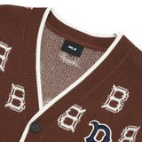  ÁO CARDIGAN MLB CLASSIC MONOGRAM CARDIGAN BOSTON REDSOX - 3AKCM0124-43BRD 