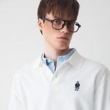  Áo Polo WHOAU [Unisex] - Steve Short Sleeve Collar White - WHHAE2411U 