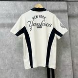  Áo Thun Polo New Era - [Unisex] NY Yankees Hip Line White Black - 19220192 