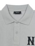  Áo Polo MLB - Basic Coopers Logo Overfit Collar T-Shirt New York Yankees - 3APQB0353-50GRL 