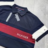  ÁO THUN POLO TOMMY HILFIGER HERREN TINO BLACK 