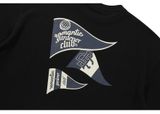  Áo Sweater RMTCRW [ROMANTIC CROWN] - RC CLUB FLAG LONG SLEEVE BLACK 