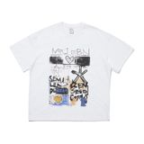  Áo thun Mariagedebien (MGDB) -  [Maria Jude Vienne] White T-Shirt 