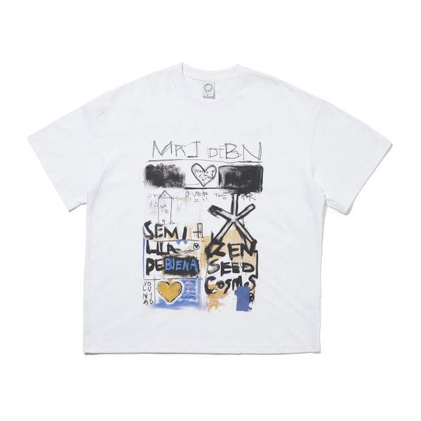 Áo thun Mariagedebien (MGDB) -  [Maria Jude Vienne] White T-Shirt