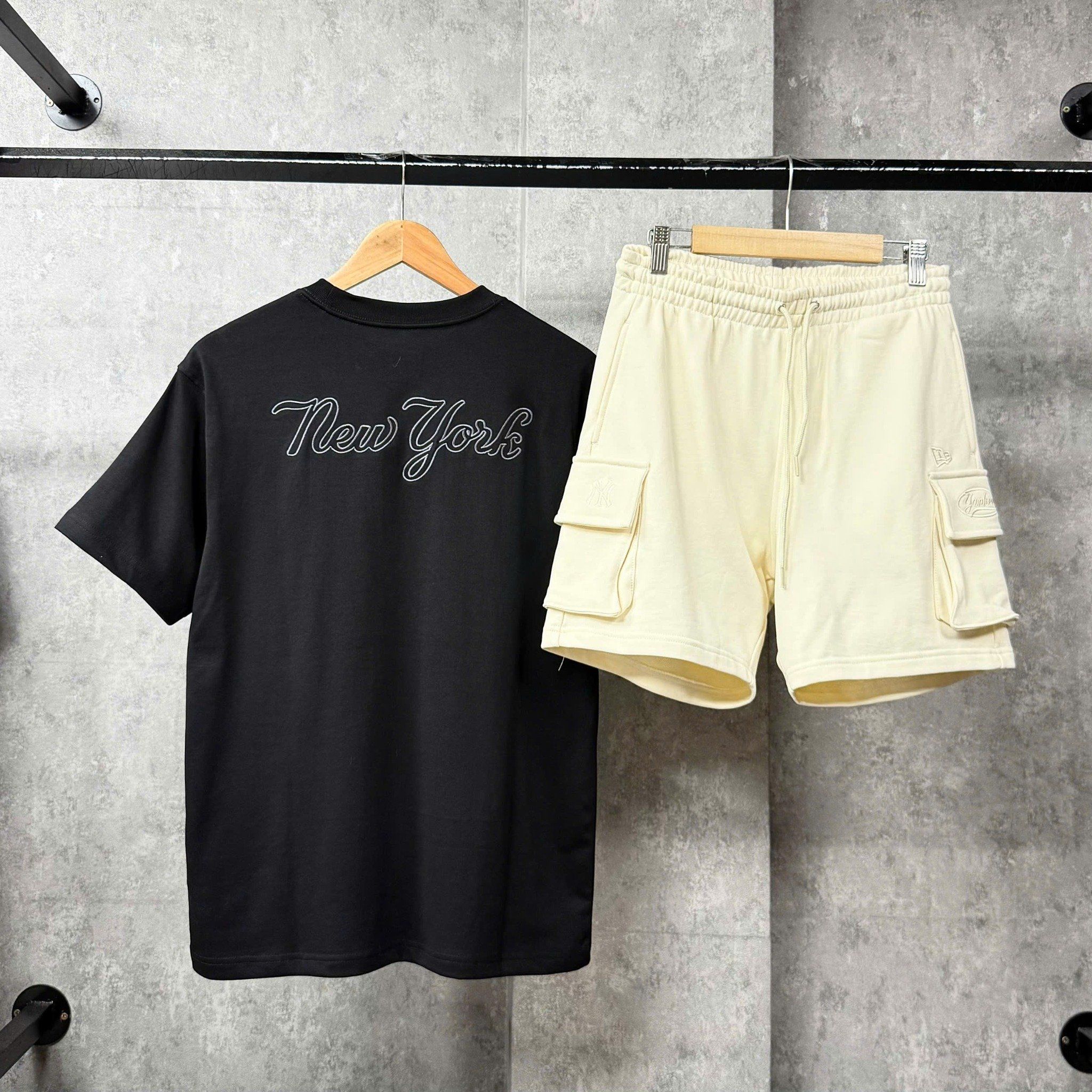  Áo Thun New Era - [Unisex] NY Mini Logo T-Shirt Black 