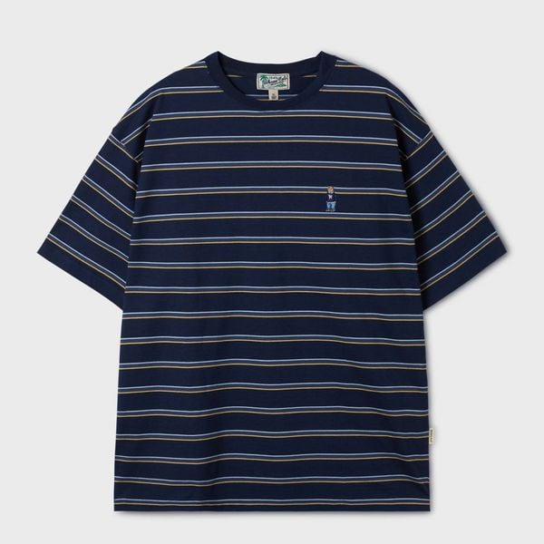 Áo Thun WHOAU [Unisex] - Steve Multi Stripe T-Shirt - WHRSF2551U