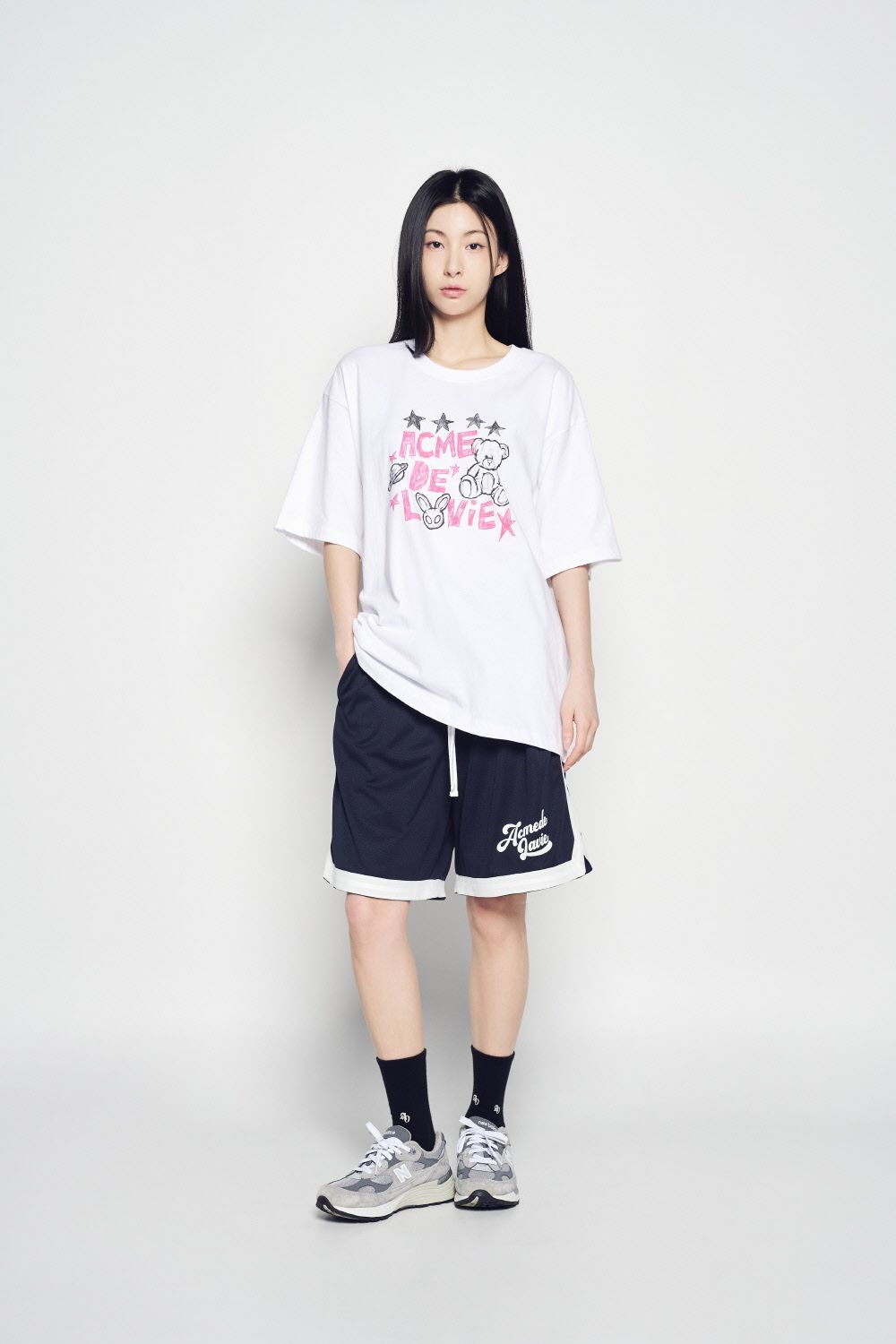  Áo thun ADLV - Acmé de la vie Universe Drawing Short Sleeve T-shirt 