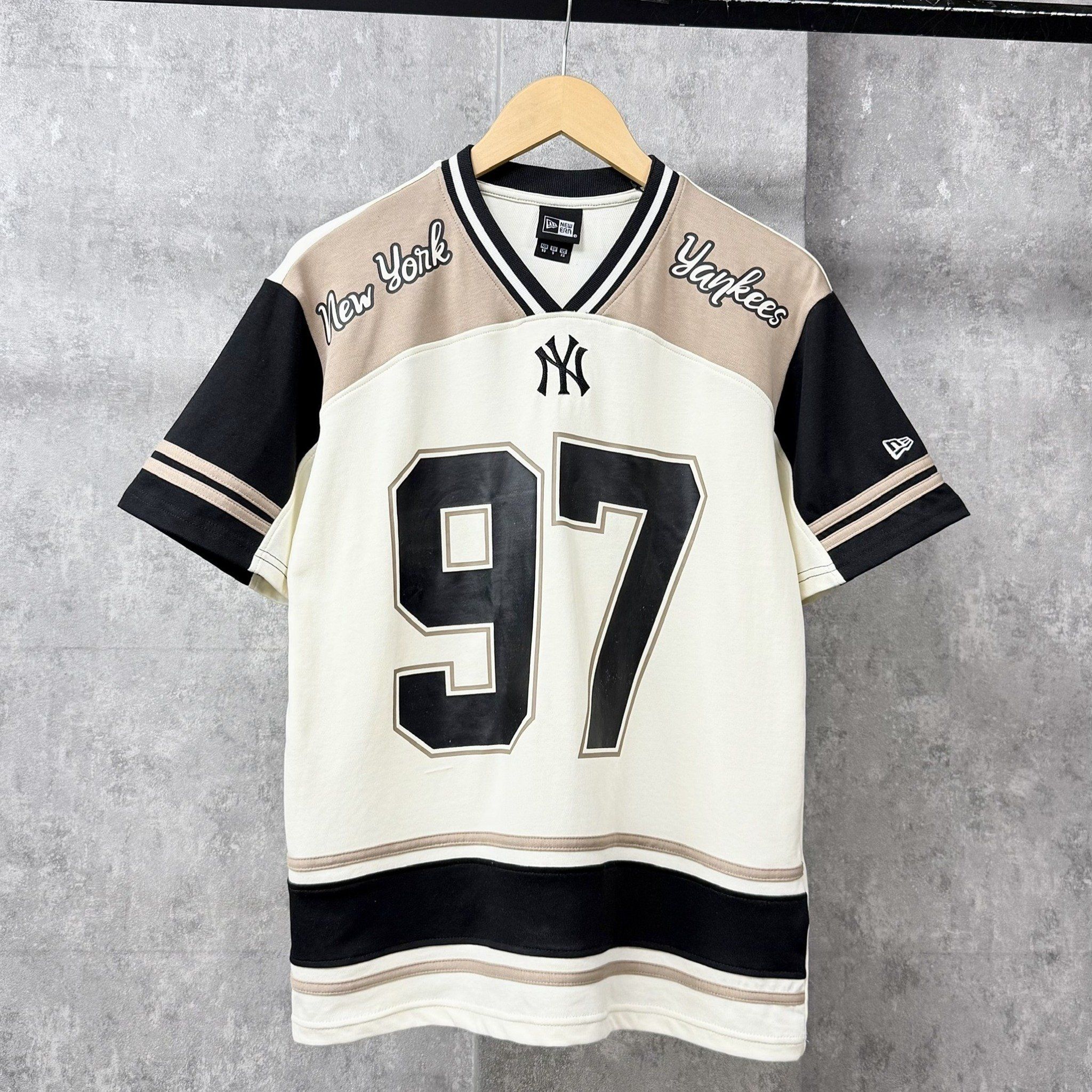  Áo Thun New Era - [Unisex] NY Jersey 97 T-Shirt Cream 