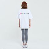  Áo thun - Acmé de la vie - ADLV BABY FACE SHORT SLEEVE T-SHIRT WHITE MINI DONUTS 2 