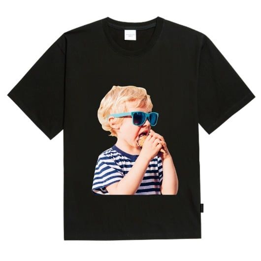 Áo ADLV Baby Face Short Sleeve Black Sunglasses